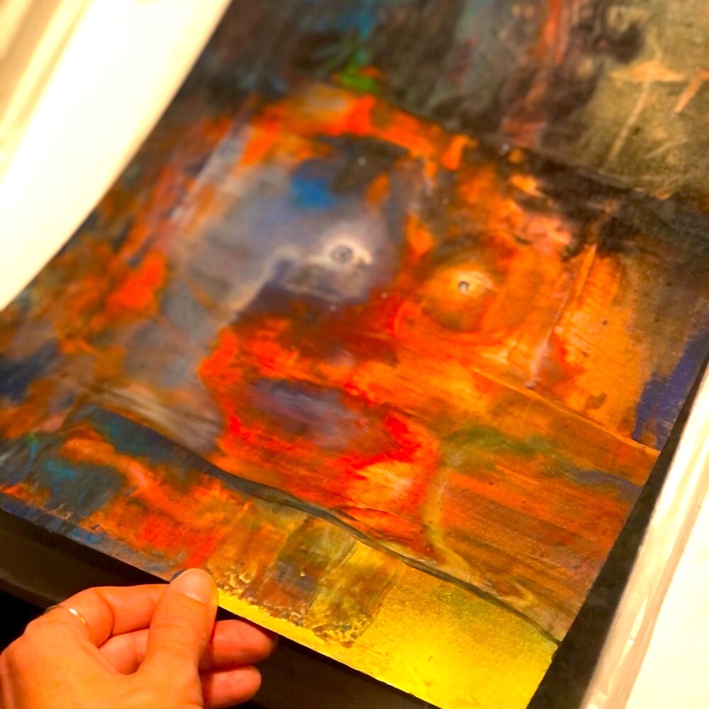 HIM | 11x17 | DANIEL ARNOLD Original Spray Paint Artwork STL 2022